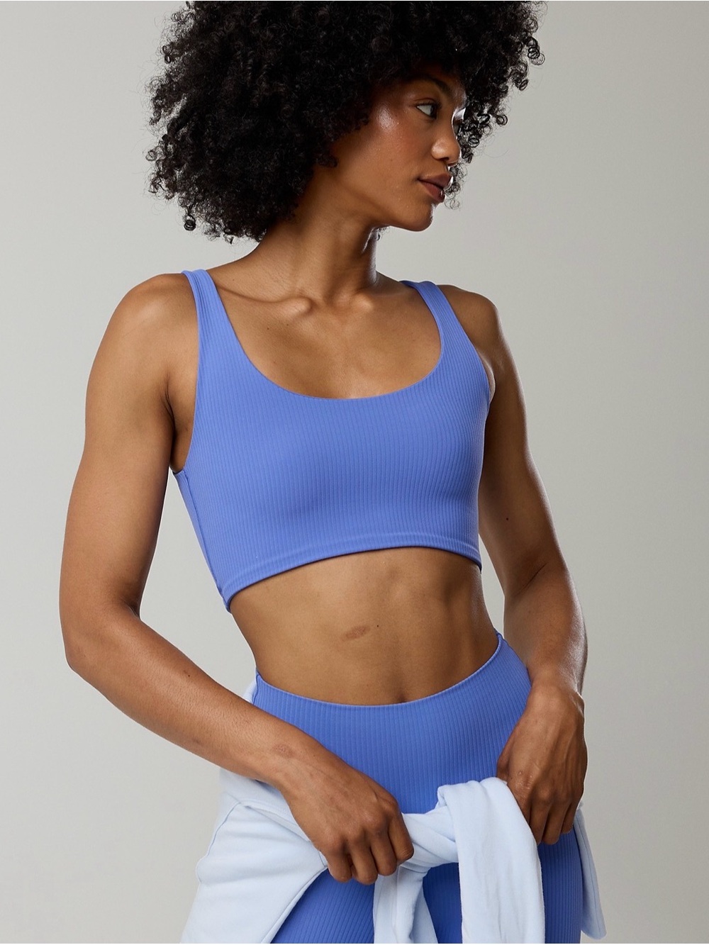 NWOT OFFLINE By Aerie Real Me XTRA Rib Switch Up High Neck Sports Bra - Picture 9 of 11